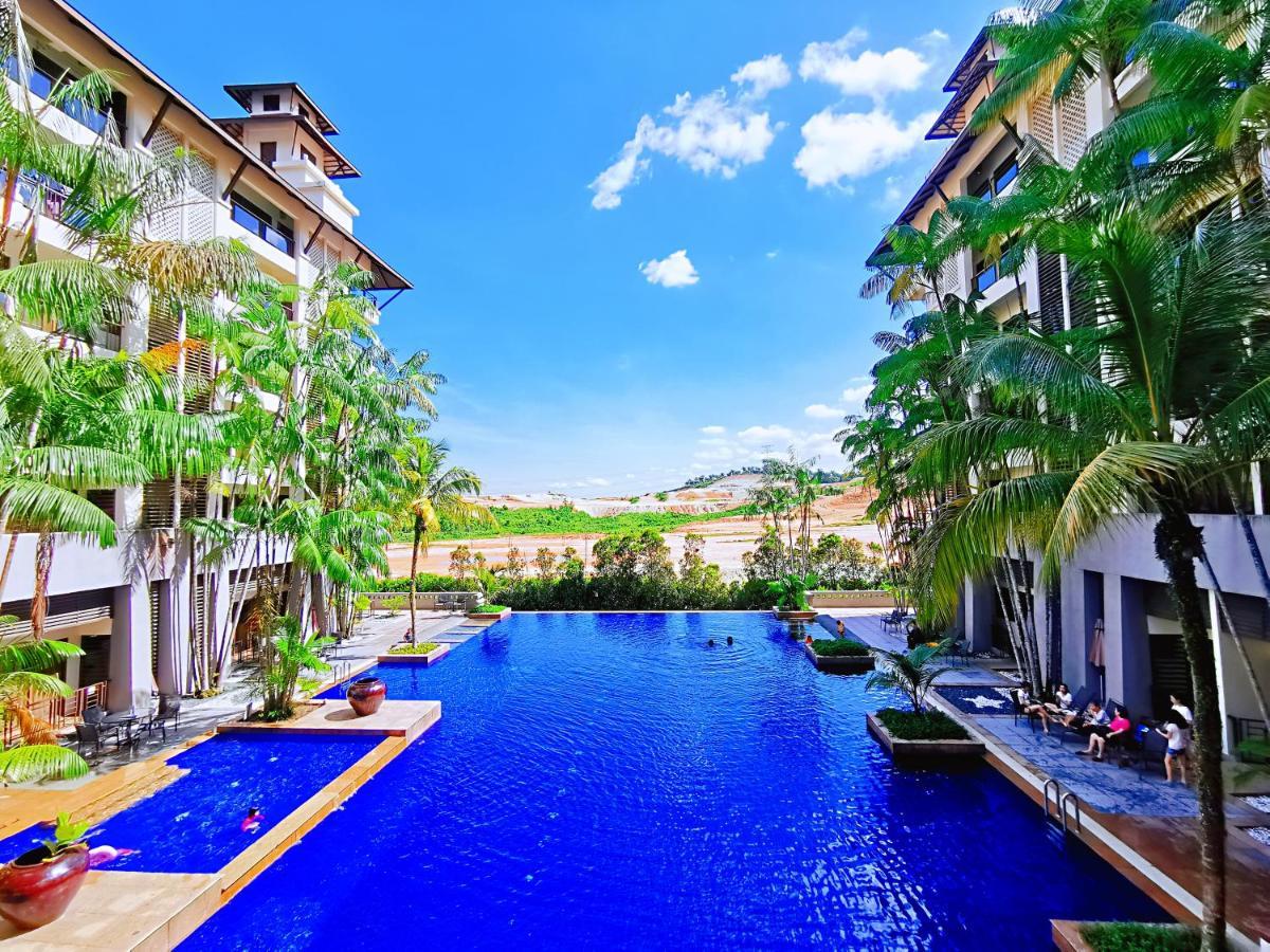 【Amazing】Pool View 2Br Suite @ Pulai Springs Resort Skudai Luaran gambar